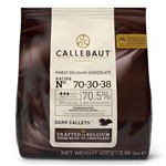 Ficha técnica e caractérísticas do produto Gotas de Chocolate Meio Amargo 70,5% Cacau 70-30-38 400g - Callebaut