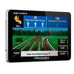 Ficha técnica e caractérísticas do produto GPS Automotivo Discovery Channel Tela 5.0 Slim Touch Screen com TV Digital
