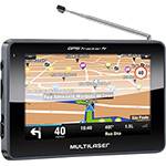 GPS Automotivo Multilaser Tracker III Tela 4,3" com TV Digital