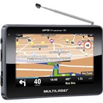 Ficha técnica e caractérísticas do produto GPS Automotivo Multilaser Tracker III Tela 4,3" com TV Digital