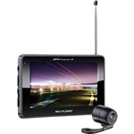 GPS Multilaser GP016 Tracker Tela 5" - TV Digital, Câmera de Ré e Função TTS (fala o Nome das Ruas)