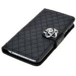 Ficha técnica e caractérísticas do produto Grade de luxo carteira stand flip caso capa de couro PU para o iPhone 6 Plus