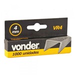 Ficha técnica e caractérísticas do produto Grampo 4mm Vr-4 Caixa com 1000 - Vonder