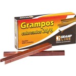 Grampo para Grampeador 26/6 Cobreado 5000 Grampos (7898457740364)