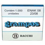 Ficha técnica e caractérísticas do produto Grampo para Grampeador 23/8 Galvanizado 1000 Grampos - eu Quero Eletro