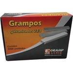 Ficha técnica e caractérísticas do produto Grampo para Grampeador 23/8 Galvanizado 5000 Grampos GRAMP Line