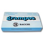 Ficha técnica e caractérísticas do produto Grampo para Grampeador 9/10 Galvanizado 5000 Grampos Bacchi Caixa