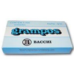 Ficha técnica e caractérísticas do produto Grampo para Grampeador 9/10 Galvanizado 5000 Grampos Caixa - Bacchi