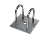 Ficha técnica e caractérísticas do produto Grampo U + 2Chapa de Grampo para Feixe de Mola Carretinha 4