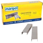 Ficha técnica e caractérísticas do produto Grampos 26/6 Galvanizado Caixa com 5000 Maripel