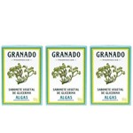 Granado Algas Sabonete Vegetal C/ Glicerina 90g (kit C/03)