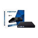 Ficha técnica e caractérísticas do produto Gravador de DVD Externo FGDE81 Faster USB 2.0