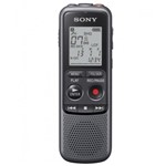 Ficha técnica e caractérísticas do produto Gravador de Voz Digital Sony ICD-PX240 C/ 4GB e Grava em MP3 Até 1043 Horas
