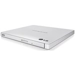Ficha técnica e caractérísticas do produto Gravador Dvd Externo Lg Slim - 8X - Portátil - Usb - Branco - Gp65Nw60