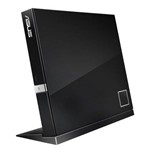 Ficha técnica e caractérísticas do produto Gravador Externo Slim USB Blu-Ray/DVD/Cd Asus Preto Sb
