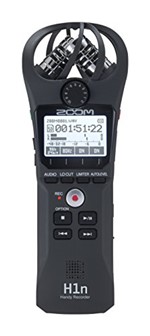 Ficha técnica e caractérísticas do produto Gravador Digital ZOOM H1n Profissional Stereo Handy Recorder