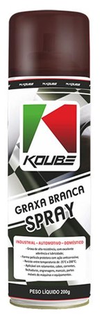 Ficha técnica e caractérísticas do produto Graxa Branca Spray KOUBE 300ml