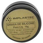 Ficha técnica e caractérísticas do produto Graxa de Silicone Implastec 10g