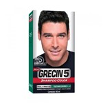 Ficha técnica e caractérísticas do produto Grecin 5 Shampoo Tonalizante Castanho Escuro 60ml