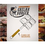 Ficha técnica e caractérísticas do produto Grelha para Hamburguer Burger Churrasco BR Grill