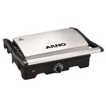 Ficha técnica e caractérísticas do produto Grill Arno Dual 1100W Inox 220V GNOX