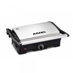 Ficha técnica e caractérísticas do produto Grill Arno Dual Inox com Abertura 180 GNOX