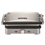 Ficha técnica e caractérísticas do produto Grill Arno Premium com Antiaderente Gpre Inox - 110V