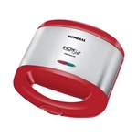 Ficha técnica e caractérísticas do produto Grill e Sanduicheira Mondial Red Premium S19 - Vermelha - 110V