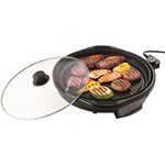Ficha técnica e caractérísticas do produto Grill Redondo Cook Grill 40cm Mondial 1200w - 127v