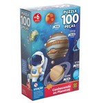 Ficha técnica e caractérísticas do produto Grow Puzzle 100 (cem) Peças Conhecendo os Planetas - 03931