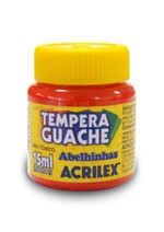 Ficha técnica e caractérísticas do produto Guache Acrilex 015 Ml Vermelho Fogo 02015.507