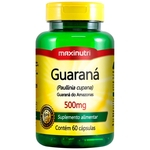 Ficha técnica e caractérísticas do produto Guaraná - 500mg - 60 Cápsulas - Maxinutri