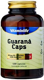 Ficha técnica e caractérísticas do produto Guaraná Caps, VitaminLife, 120 Cápsulas