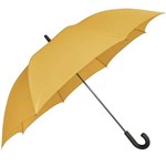 Ficha técnica e caractérísticas do produto Guarda-chuva 137cm Semi-golf Terroir Haste Curvo - Amarelo