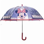 Ficha técnica e caractérísticas do produto Guarda Chuva Transparente Minnie Mouse - Disney
