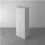 Ficha técnica e caractérísticas do produto Guarda-Roupa com 2 Portas Lyon Branco 106cm - Etna