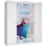 Ficha técnica e caractérísticas do produto Guarda-Roupa Frozen Disney Star 6A Branco - Pura Magia