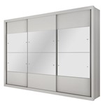 Ficha técnica e caractérísticas do produto Guarda Roupa Hórizon 3 Portas com Espelhos - Branco