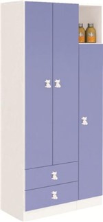 Ficha técnica e caractérísticas do produto Guarda Roupa Infantil Meu Fofinho com 3 Portas - Art In Móveis - Art In Móveis