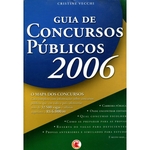 Ficha técnica e caractérísticas do produto Guia De Concursos Públicos 2006