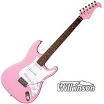 Ficha técnica e caractérísticas do produto Guitarra Elétrica STS001 Strato SR Rosa Cap. Wilkinson Eagle