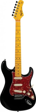 Ficha técnica e caractérísticas do produto Guitarra Elétrica Tg-530 Woodrop Sunbursttock Series - Marca Tagima Black