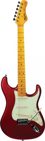 Ficha técnica e caractérísticas do produto Guitarra Elétrica Tg-530 Woodrop Sunbursttock Series - Marca Tagima Vermelho Metalico