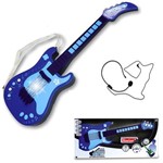 Guitarra Eletrônica Infantil - Azul - Unik Toys