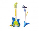 Guitarra Eletrônica Musical Infantil com Microfone- Guitar Micset