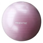 Ficha técnica e caractérísticas do produto Gym Ball Bola Suica 65 Cm Anti Estouro em PVC Rosa Proaction