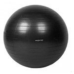 Ficha técnica e caractérísticas do produto Gym Ball Bola Suica 75 Cm Anti Estouro em PVC Preto Proaction