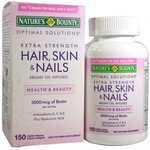Ficha técnica e caractérísticas do produto Hair Skin And Nails Nature's Bounty 150 Capsulas Importado