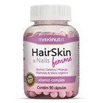 Hair Skin Femme - 3x 90 Cápsulas - Maxinutri