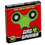 Ficha técnica e caractérísticas do produto Hand Spinner Anti Stress Certificado - Fidget Giro Spinner - Verde - DTC